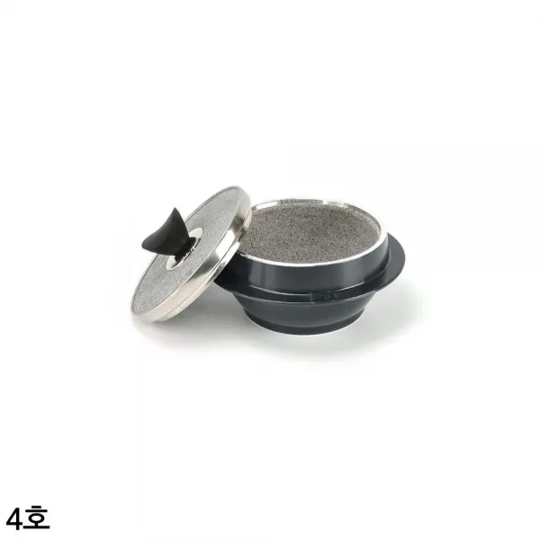 석기나라자연석곱돌솥 석기나라 자연석 곱돌솥 돌솥냄비 4호 18cm, 18.5x10.0cm/3.3kg