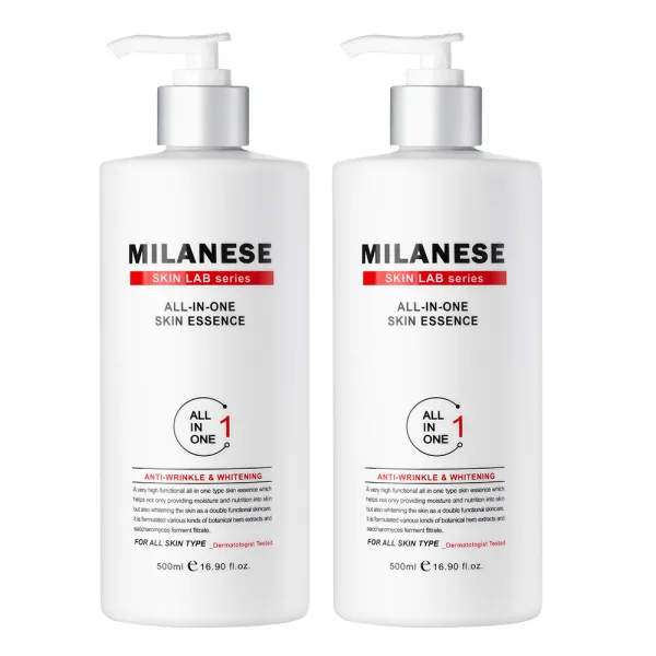 밀라네제 스킨랩 남성 올인원 로션 대용량, 500ml, 2개