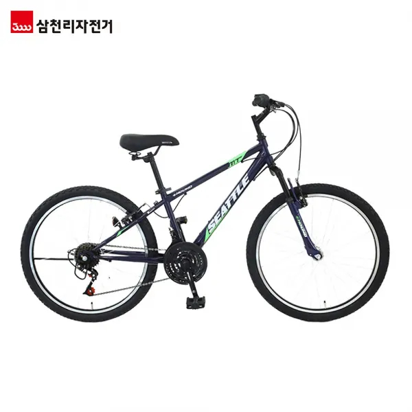 2020 삼천리 시애틀MT20 주니어두발자전거 컴포트MTB, 완전조립, 무광블랙