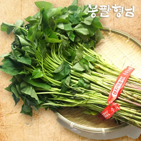 [봉팔형님] 자색고구마모종 자색고구마순, 1박스, 1kg