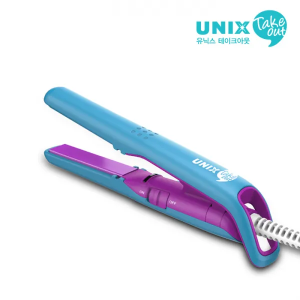 유닉스 미니 플랫 고데기 Uci B2301 Uci A2502 블루