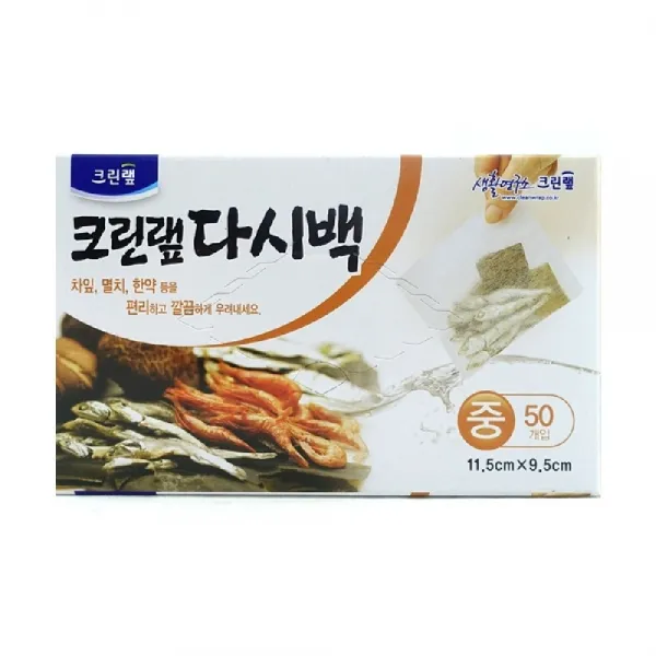 [AKZ_1399731] 크린랩 다시백 중 11.5CM X 9.5CM 20 다시망 육수망 약초망 육수백 육수, 단일상품