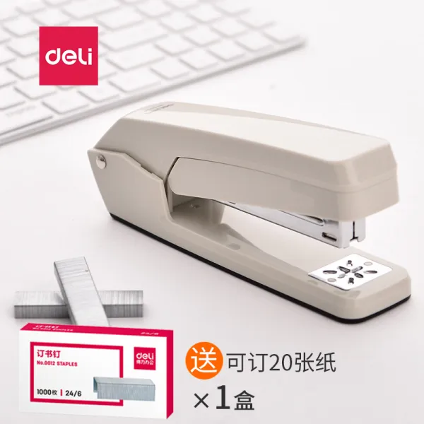 스테이플러 회전식 호치키스 학생 수업 노트 중간틈 제본기 표준 기능 사무실 T03 호치키스 기백색 중간틈 사은품증정 함못