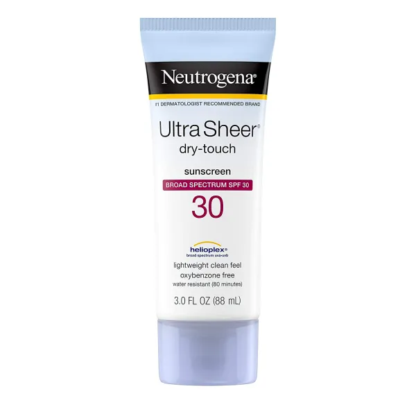 neutrogena 과격파 깎아지르다 dry-touch 자외선 차단제 로션 넓은 스펙트럼 spf 30 uva/uvb 보호 oxybenzone-free 빛 물 저항하는
