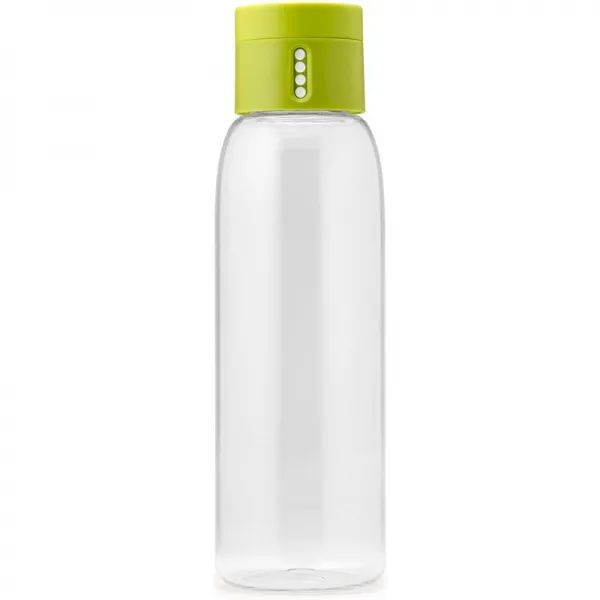 Joseph Joseph 81049 도트 수화 추적 물병 카운트 뚜껑 트위스트 상단의 물 섭취 트랙 소비량 20 온스