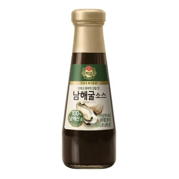 (상온)[백설]남해굴소스 210g, 1개