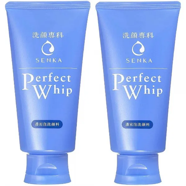 Shiseido 시세이도 센카 퍼페트 휩 페이셜 워시 각124ml 2개, 1개, 1g