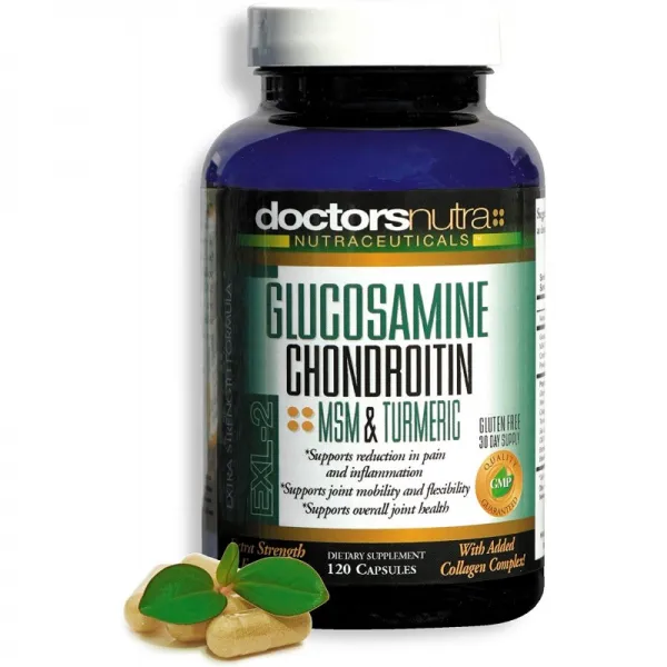 의사 Nutra Nutraceuticals-합동 진통 보충 교재-항염증제 및 기동성 환약-120 캡슐에 의하여 글루코사민, 1