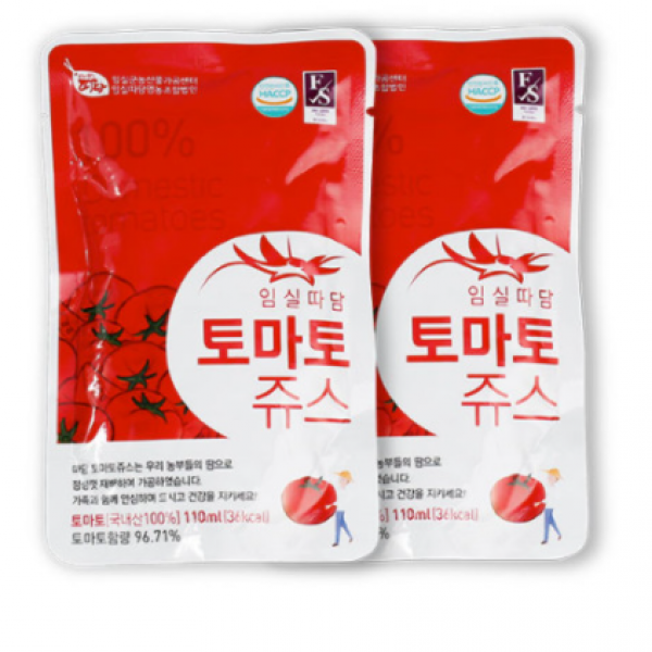 자연을 따다 담다 임실따담 토마토쥬스 토마토즙, 롤파우치30포
