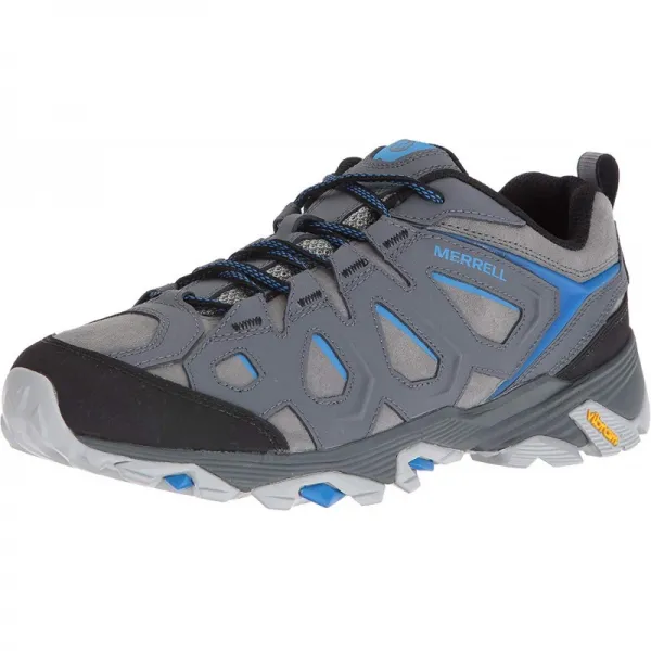 남자등산화 260사이즈 Merrell Men 's Moab FST 가죽 하이킹 신발 난기류 US 8 M