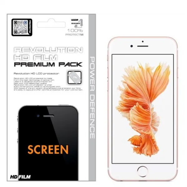  바보사랑 레볼루션hd 지문방지 강화액정보호필름 아이폰6s 1개