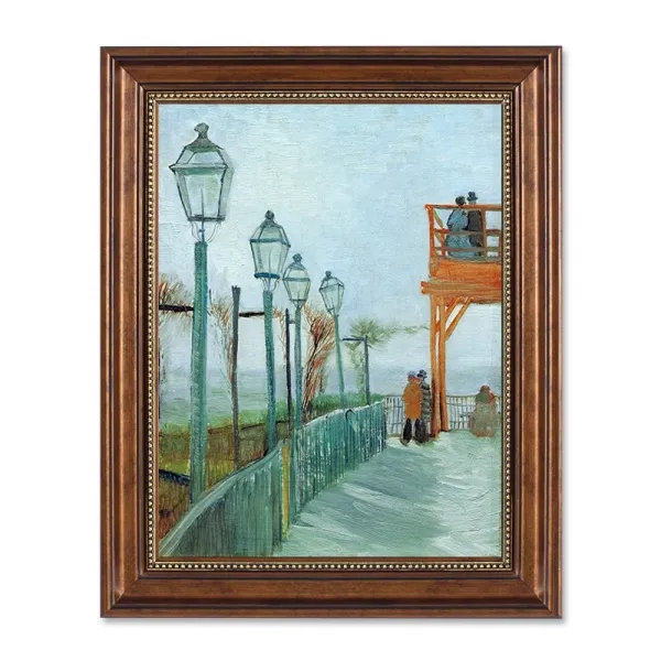 온앤오프 인테리어그림 유러피안 인테리림 반 고흐모 내 세상 명화그림 거실 그림을 걸다 아메카지스타일 세로판 밥 홀 기함, 에코그림물통고흐.전망대내려다보다몬마트특구선연한크리스탈필
