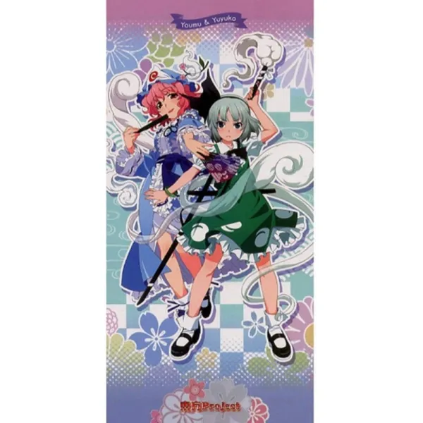 동방 project 빅 사이즈 140cm 목욕 타올 西行寺 유유코 혼백 妖夢 태피스트리 포스터 상품 동방 프로젝, 단일상품