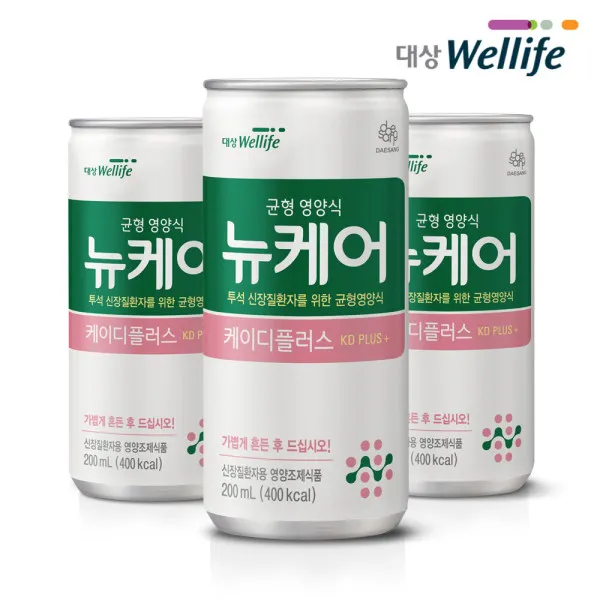 대상웰라이프 뉴케어 케이디플러스 투석 신장질환자용 균형영양식