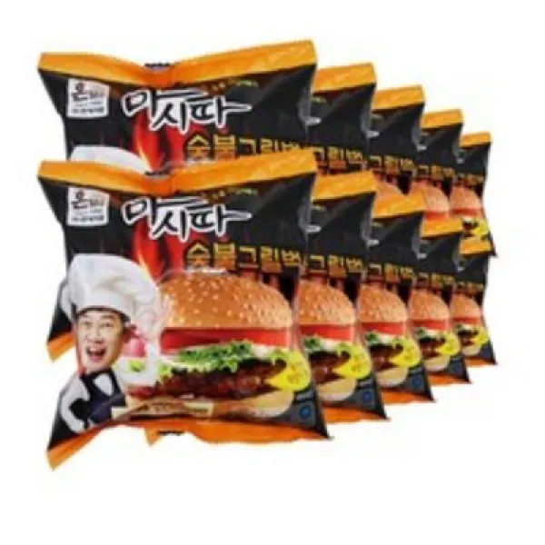한맥 식품 마시따 숯불그릴벅 햄버거 냉동150gx10개, 02.한맥 마시따숯불그릴벅150gx10봉