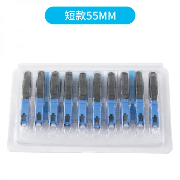 셉템버 글로벌 FTTH 매몰식 SC 춥다 받다 자 광섬유가 차갑다 맟춤 가죽실 광정 고속 100 개 포장, 한통 55mm 숏