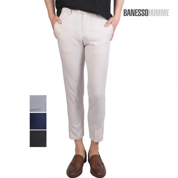 Banessohomme9부 여름솔리드 남성슬랙스 C20n23
