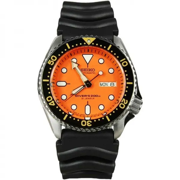 남성 시계 [세이코] SEIKO 시계 다이버 자동식 해외 모델 오렌지 SKX011J1 남성 [역수입 제품]