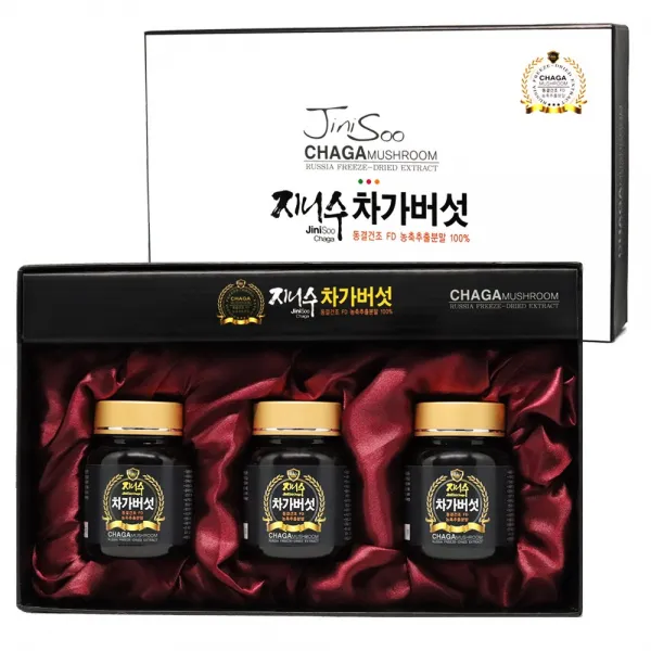 지니수 러시아 차가버섯 동결건조 농축 분말, 1세트, 99g