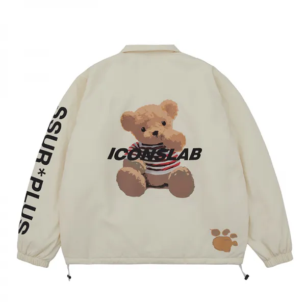 블랙야상점퍼 사숙조사 ICONSLA B 연명 SSURPLUS 곰돌이 재킷 패딩 웰론 코트 남성 트렌드 2263297408