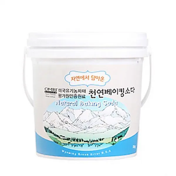 다다숲 샤본다마 자연에서 담아온 천연베이킹소다 2kg New 베이킹소다 1