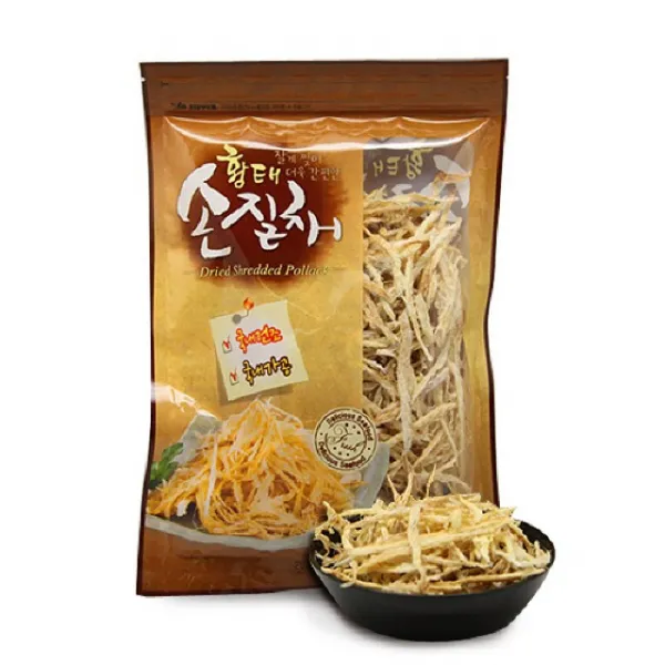 두레생협 황태손질채(100g러시아산) 북어채/황태포/북어포/먹태/명태포/진미채/오징어채/북어/명태/건새우, 단일 수량