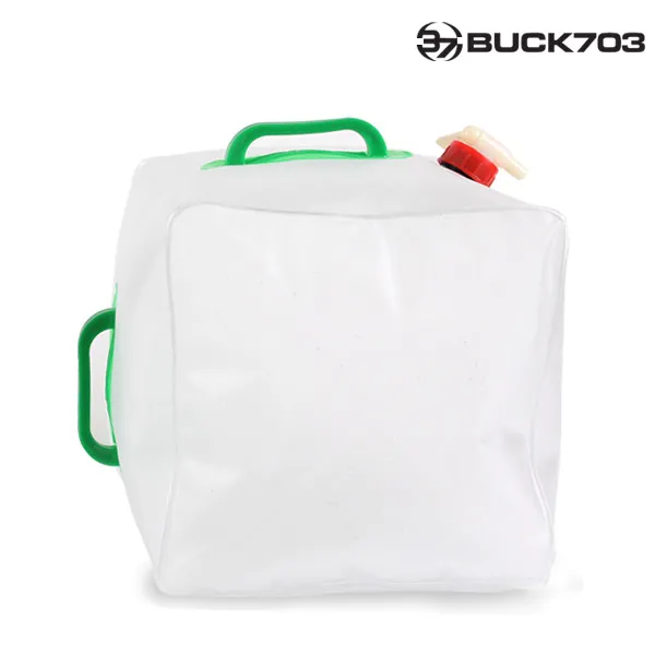 [벅703] [BUCK703] 수도꼭지 자바라 캠핑물통(18L)/휴대용물통