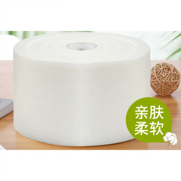 일회용 세안수건 여성 미용실 전용 세안수건 휴지 두루마리 클렌징 면화장 면단점, 상세페이지 참조