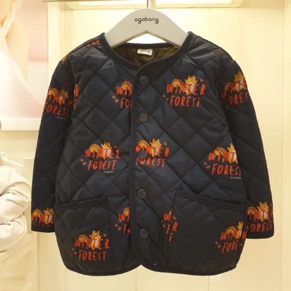 아가방 Nc엑스코점 50% 여기저기 잘 입어질~ 두께감 좋은 토리 누빔 점퍼