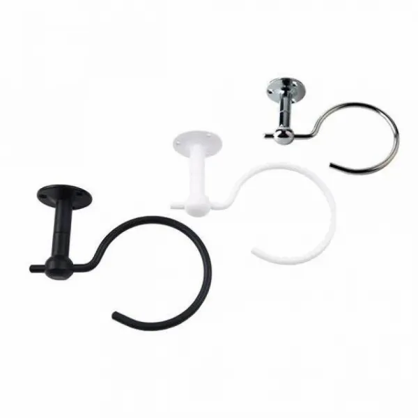 소셜원자재 크롬 물음표 드라이 다용도 걸이 건축 욕실