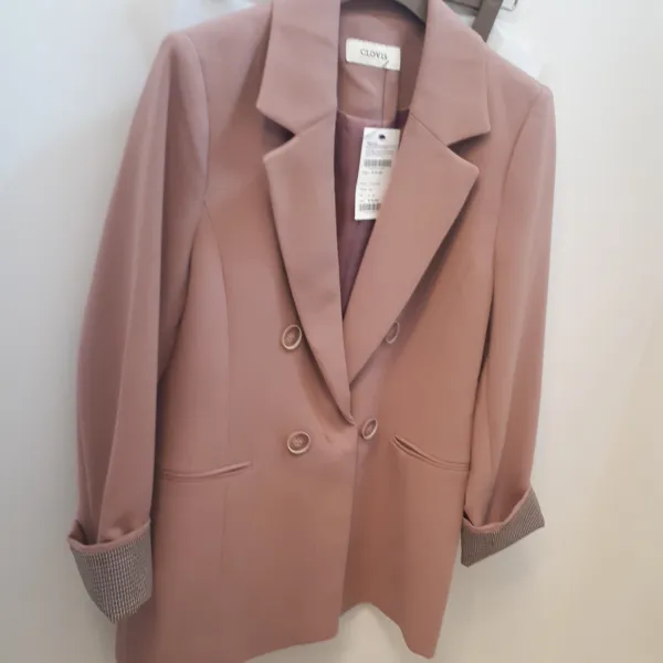 클라비스 @@할인상품 라인이너무이쁜 추천자켓@@솔리드 반더블 자 켓cvjk94903m