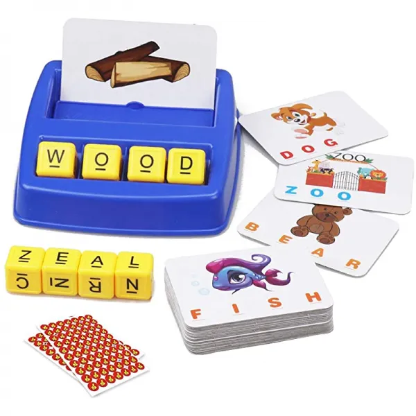 3년 전 유아용 문자게임 교육용 알파벳 단어 철자법과 읽기 기억게임 매칭