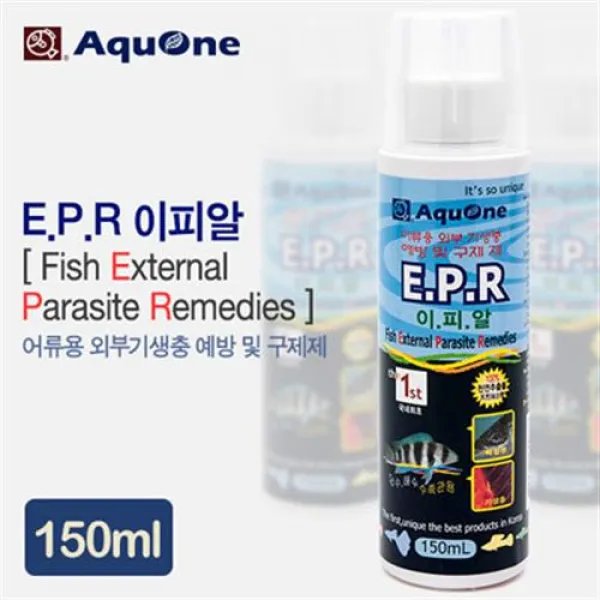 [수족관/치료제] 아쿠원 EPR (외부기생충구제 150ml)