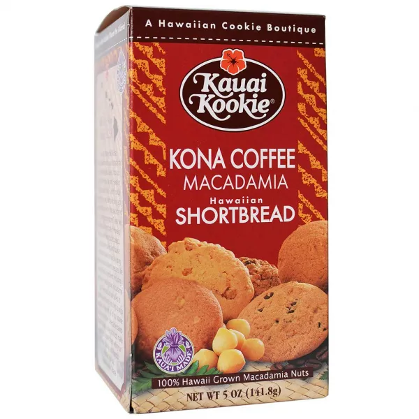 kauai kookies kauai 겨울 남서풍 커피 마카다미아 5 온스이다.