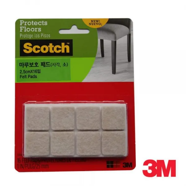 아파트 가정집 가구 의자 3m 마루보호패드 불균형 1개