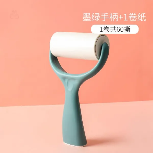 더블에스 세탁물건조 옷을 사물 먼지 제거 옷테이프클리너리필 꺼져 털이 붙어 청결, 디프블루 _24 두루마리 （도합 14