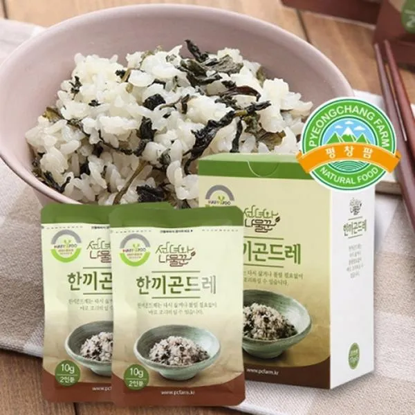 [핫트랙스] 평창팜 평창 간편조리 한끼곤드레(1팩2인분) 1박스 10gx5, 1개