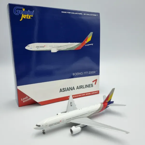 비행기모형 Asiana 아시아나 B777-200ER 