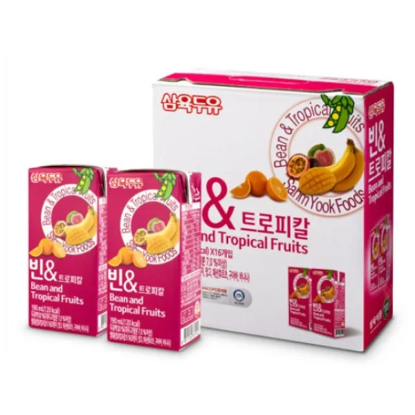 삼육두유 빈앤트로피칼, 190ml x 16팩