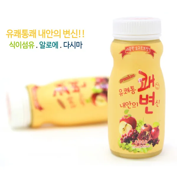 유쾌통쾌 내안의변신 100ml - 식이섬유 요쿠르트 쾌변, 단품