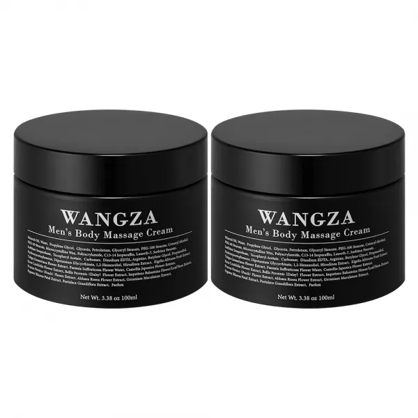 Wangza 왕자크림 남성마사지크림, 2개, 100ml