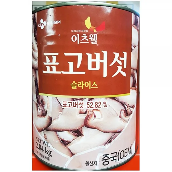 [AQC_7402815] 이츠웰 표고버섯캔 슬 2.8KX6 통조림버섯 표고버섯 표고버섯캔 버섯슬라이스 버섯캔, 단일상품