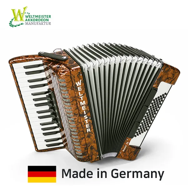 독일 160년 명가 벨트마이스터 아코디언 크리스탈 60베이스 30키 브라운