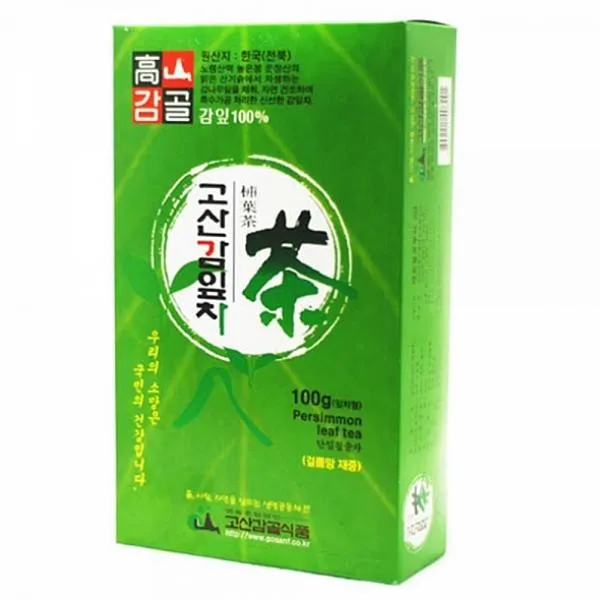 인터마켓 2개묶음 맑은 산기슭에서 자생하는 고산감잎차 100g 감잎차