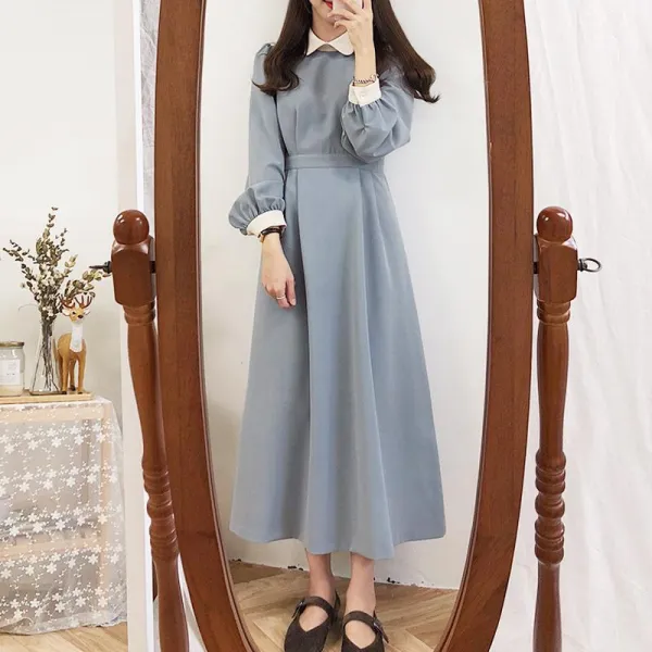 빅피플 미디 패션 가을 B84 캐쥬얼 원피스 여성