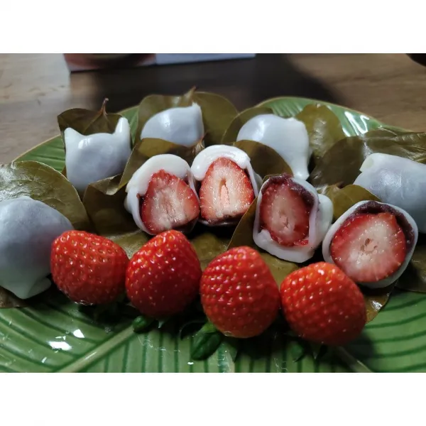 의령망개떡 상큼달콤 생딸기망개떡, 40g, 30개, 30개