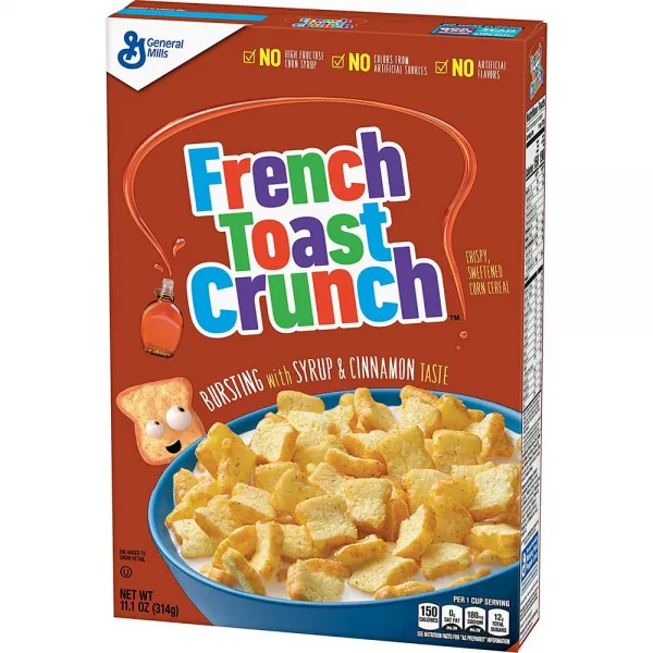 [미국직구]French Toast Crunch 중형 11.1oz, 선택, 상세설명참조