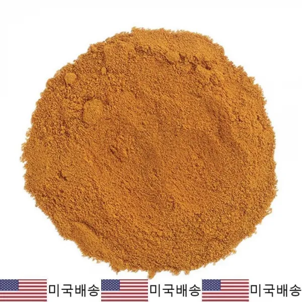 Frontier Co-op 유기농 심황 뿌리 분말 453g 벌크 백, 1set