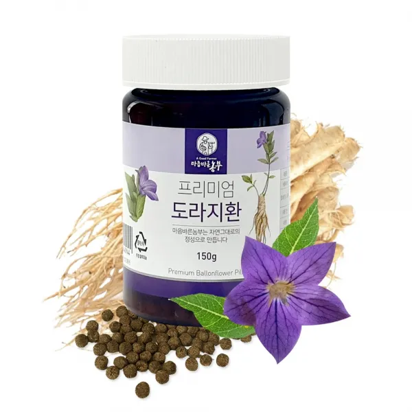 마음바른농부 도라지환, 1병, 150g
