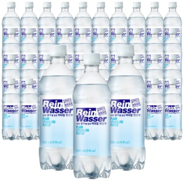 라인바싸 플레인 탄산수, 500ml, 40개